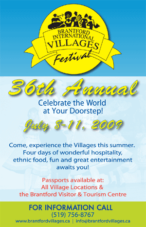 The 36th Annual Brantford International Villages Festival