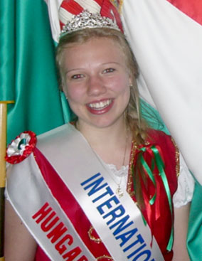Nicole Biro - 2009 Hungarian Village Ambassador & 2009 Overall International Villages Ambassador